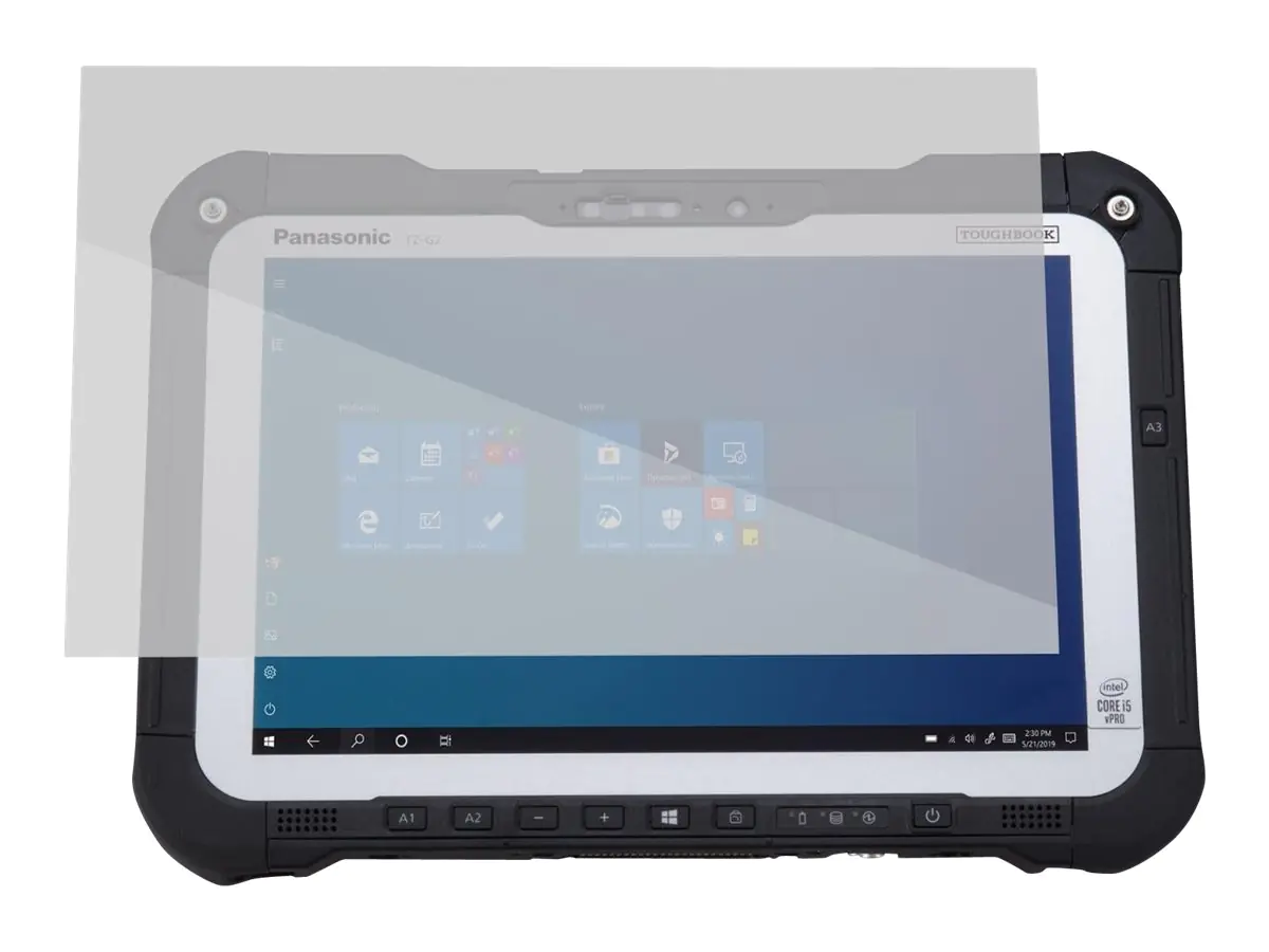 Infocase ToughMate - Bildschirmschutz für Tablet - Glas - für Toughbook G2, G2 Quick Release SSD, G2 Standard