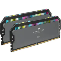 CORSAIR Dominator Platinum RGB - DDR5 - Kit - 32 GB: 2 x 16 GB - DIMM 288-PIN - 6000 MHz / PC5-48000 - CL30 - 1.4 V - Grau