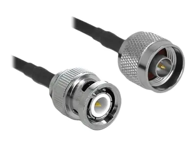 Delock LMR195 - Antennenkabel - BNC männlich zu N -Anschluss männlich