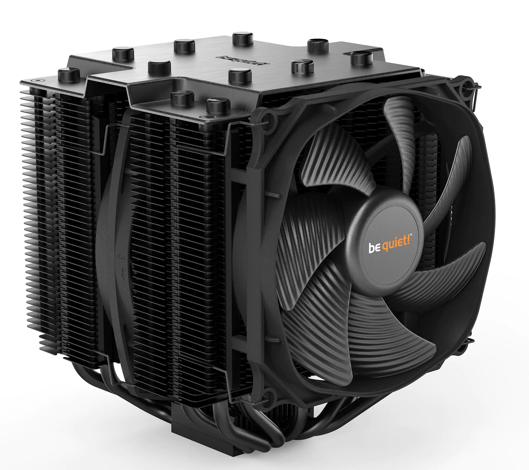 be quiet! Dark Rock PRO 4 - Prozessor-Luftkühler - (für: LGA1150, LGA1151, LGA1155, LGA1200, LGA1700, LGA2011-3 (Square ILM), LGA2066, AM4) - Aluminium mit Kupferbasis - 135 mm/120 mm - Schwarz