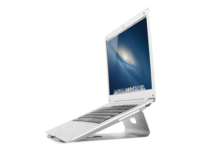 NewStar NSLS025 - Aufstellung für Notebook - Gebürstetes Aluminium - Silber - Bildschirmgröße: 25.4-43.2 cm (10"-17") - Schreibtisch