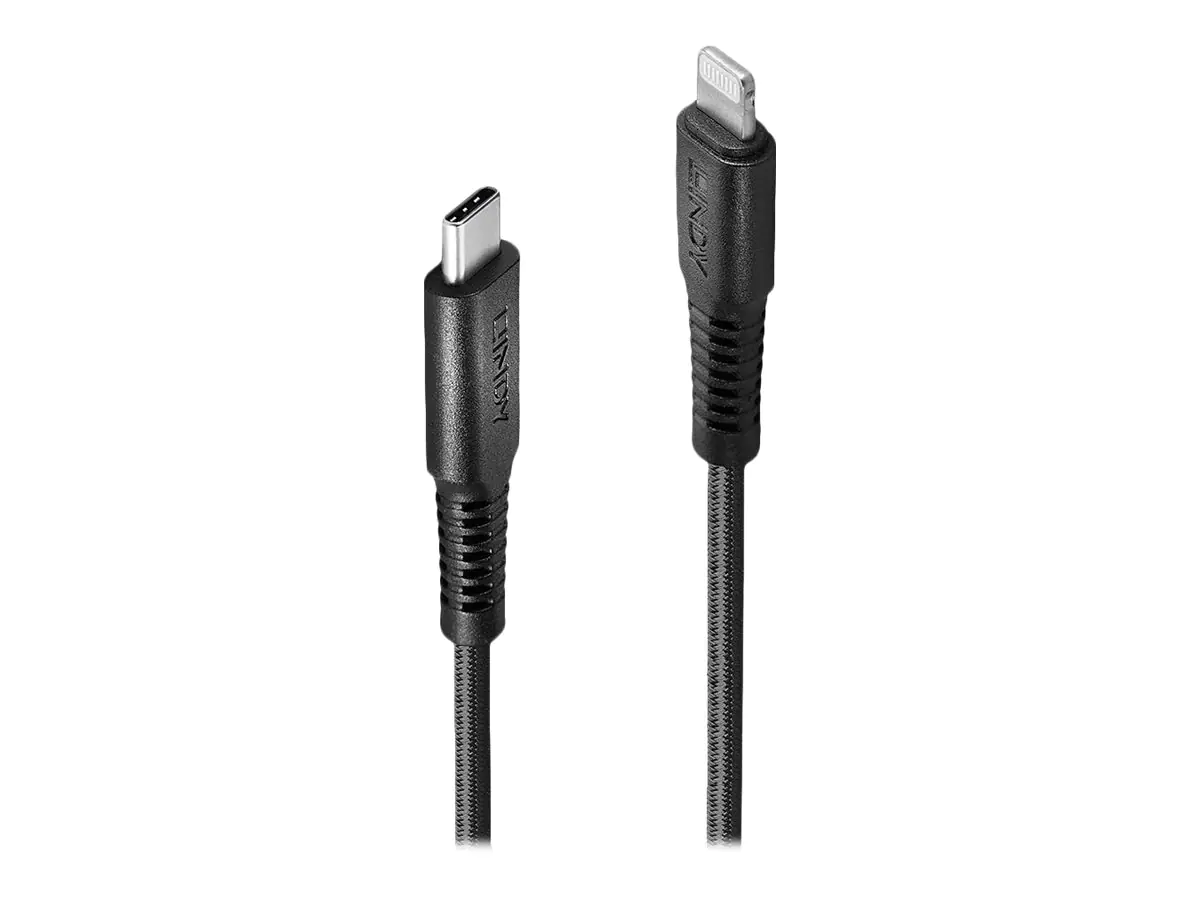 3 m - abgeschirmt - Schwarz - rund, unterstützt Power Delivery 2,0