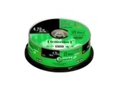 Intenso - 25 x DVD-R - 4.7 GB 16x - Spindel