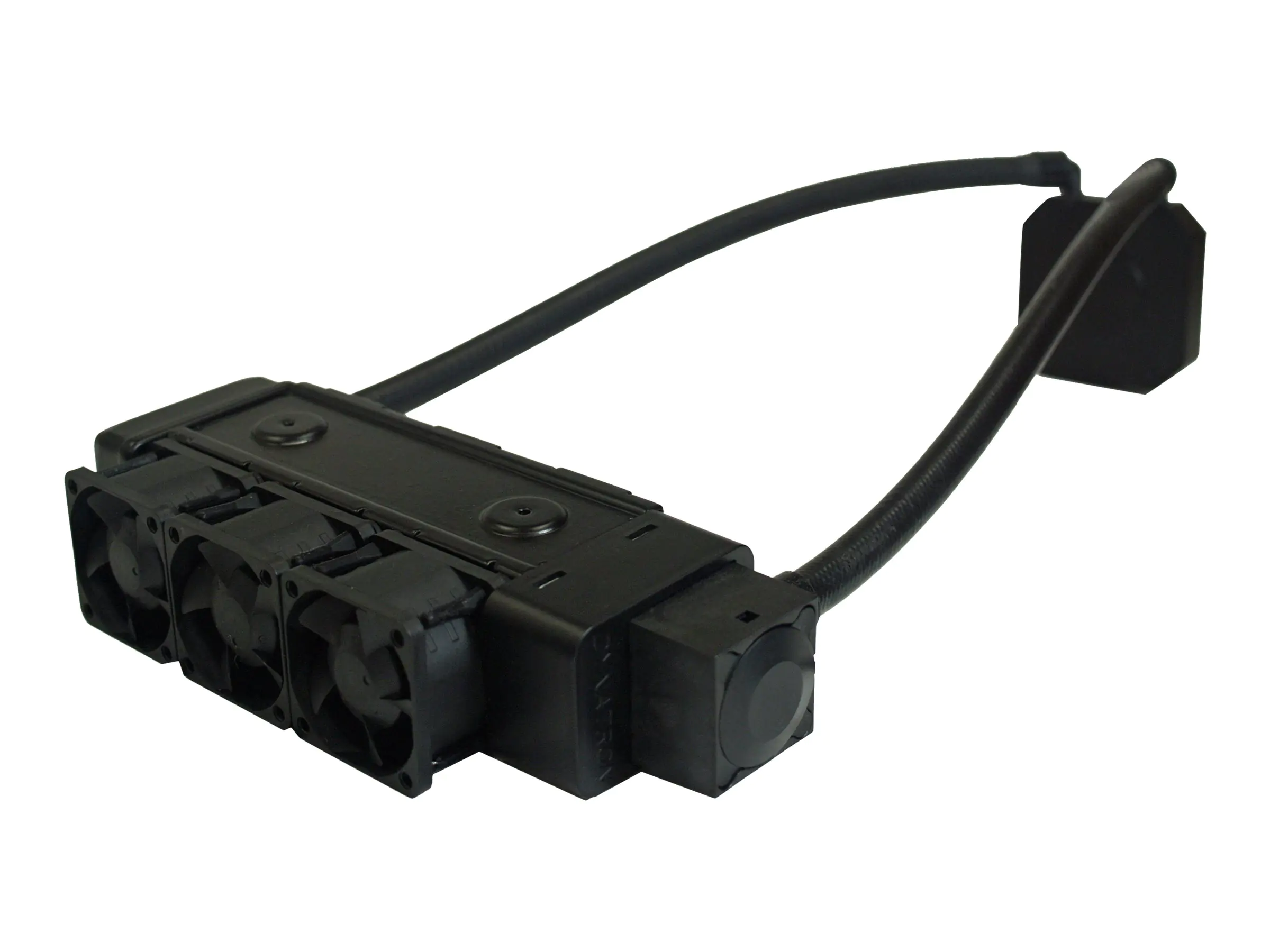 Dynatron L3, All-in-One-Flüssigkeitskühler, 4 cm, 3300 RPM, 12000 RPM, Schwarz