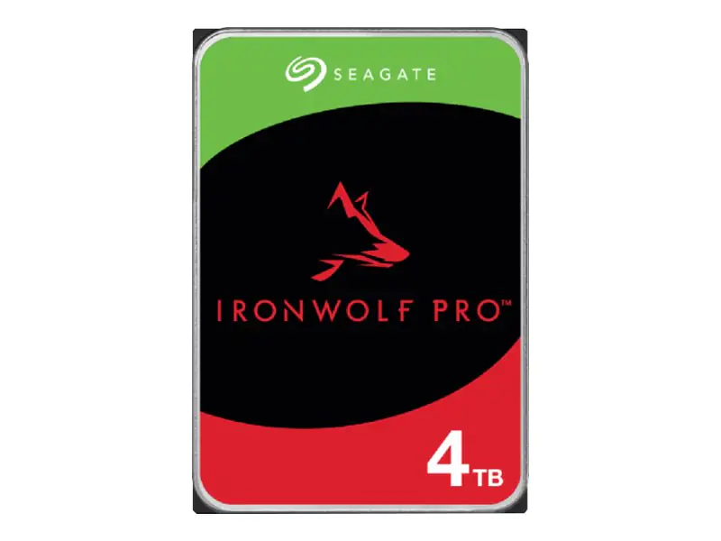 Seagate IronWolf Pro ST4000NT001 - Festplatte - 4 TB - intern - 3.5" (8.9 cm) - SATA 6Gb/s - 7200 rpm - Puffer: 256 MB - mit 3 Jahre Seagate Rescue Datenwiederherstellung