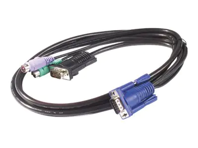 APC Tastatur- / Video- / Maus- (KVM-) Kabel - PS /2, HD-15 (VGA)