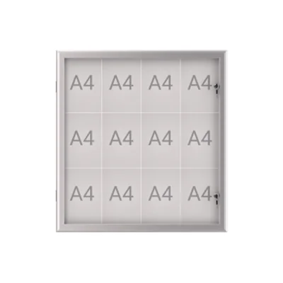 Jakob Maul GmbH MAUL Excite, 868 x 912 mm, Porträt, Stahl, Glas, Aluminium, 1 Tür(en), 956 mm 6654208