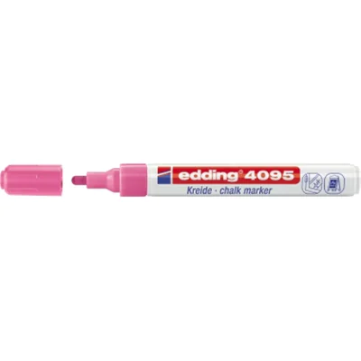 edding Kreidemarker 4095 4-4095069 2-3mm Rundspitze neonpink