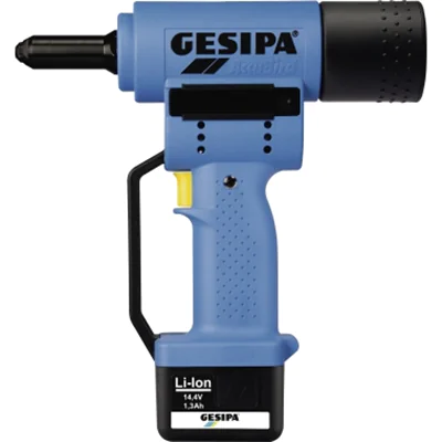 GESIPA Blindnietsetzgerät AccuBird 1434898 2,4-5mm LI-ION Akku 1,3AH