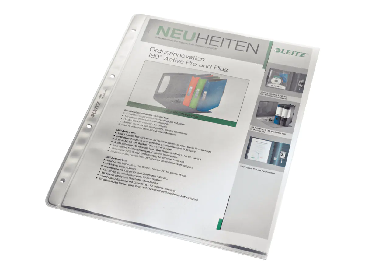 Esselte Leitz Schutzhülle - für A4 (210 x 297 mm) 47000003