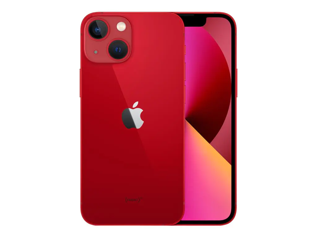 Apple iPhone 13 mini - (PRODUCT) RED - 5G Smartphone - Dual-SIM / Interner Speicher 512 GB - OLED-Display - 5.4" - 2340 x 1080 Pixel - 2 x Rückkamera 12 MP, 12 MP - front camera 12 MP - Rot