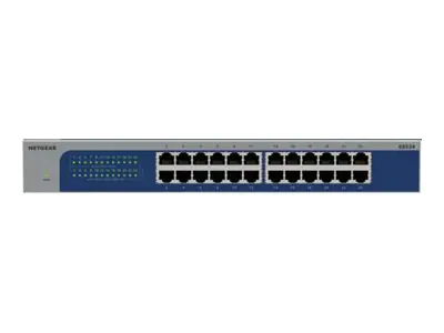 Netgear GS524v3 - Switch - 24 x 10/100/1000 - an Rack montierbar, wandmontierbar