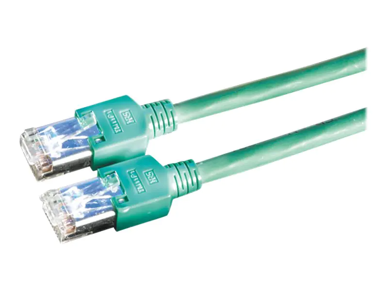 Dätwyler Patch-Kabel RJ-45 (M) RJ-45 (M) 21057053 SFTP-Kabel CAT 5e 5 m Grün