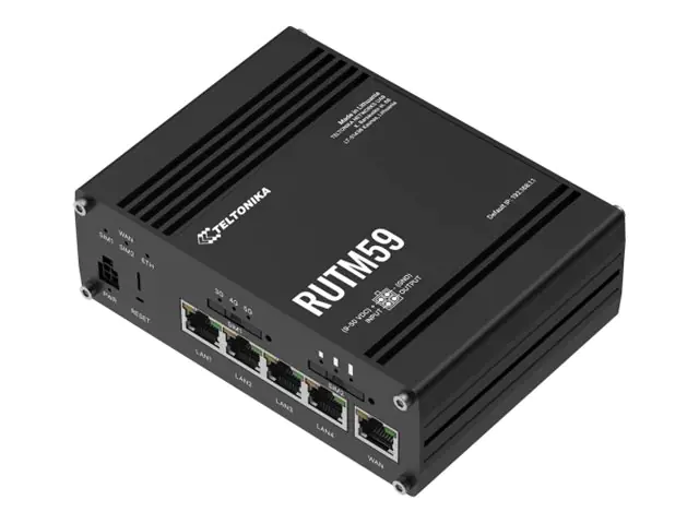 Teltonika RUTM59 - Wireless Router - WWAN 4-Port-Switch
