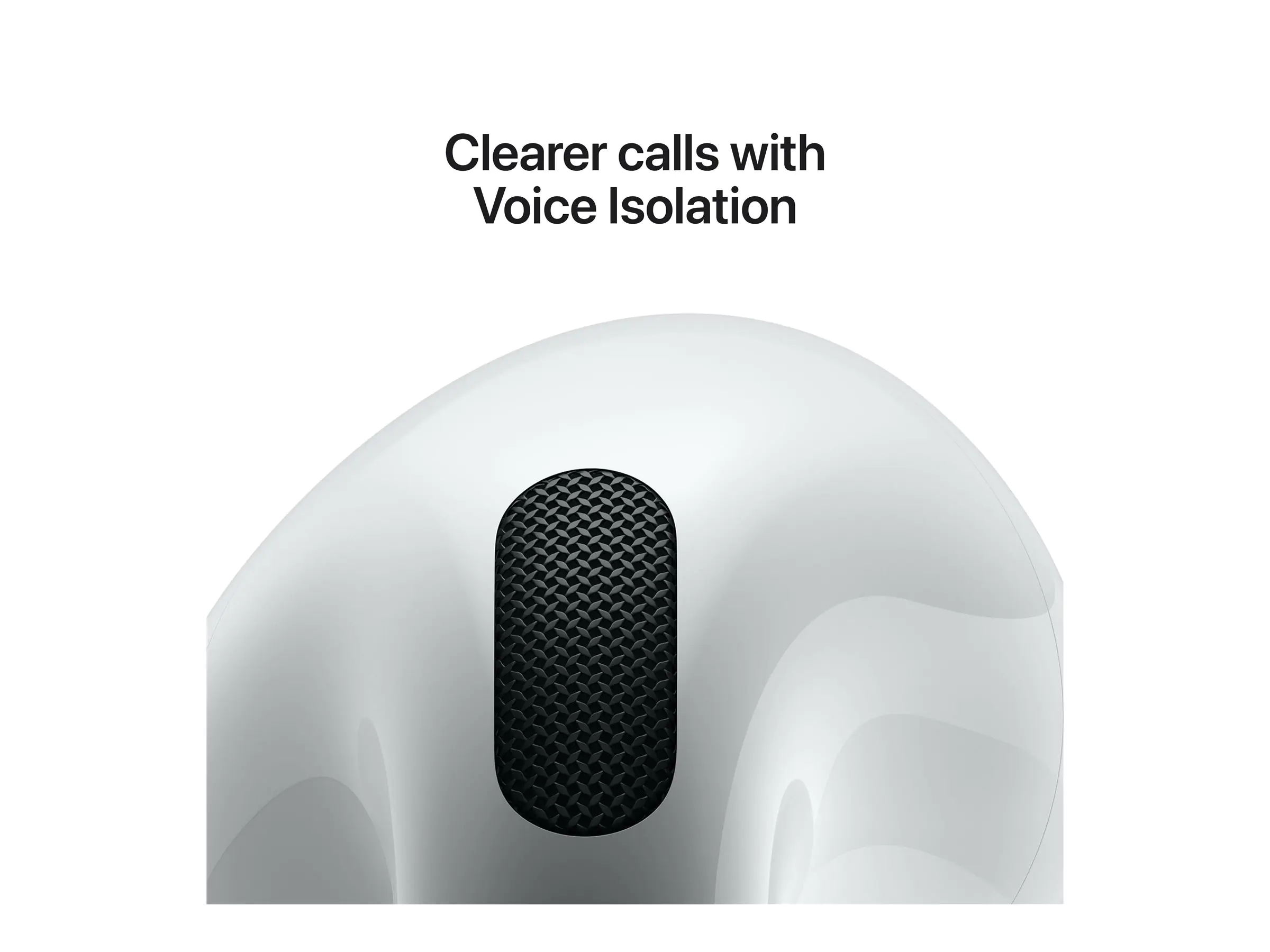 Apple AirPods 4 - True Wireless-Kopfhörer mit Mikrofon - Ohrstöpsel - Bluetooth - weiß
