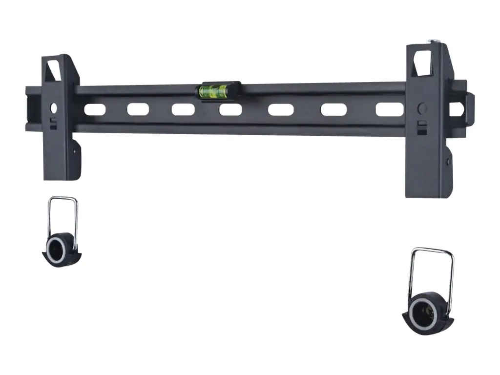 Techly Klammer - für LCD TV - Schwarz - Bildschirmgröße: 102-165 cm (40"-65")