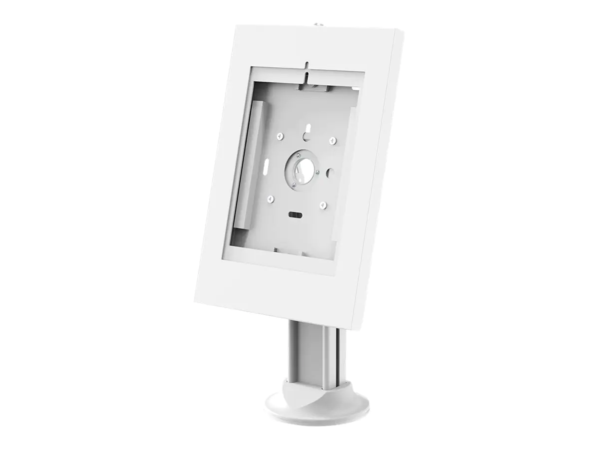 Neomounts DS15-640WH1 - Aufstellung - für Tablett - verriegelbar - Stahl - weiß - Bildschirmgröße: 24.6-27.9 cm (9.7"-11") - Montageschnittstelle: 75 x 75 mm - Thekenbereich - für Apple 10.2-inch iPad; 10.5-inch iPad Air (3rd generation); 10.5-inch iPad P