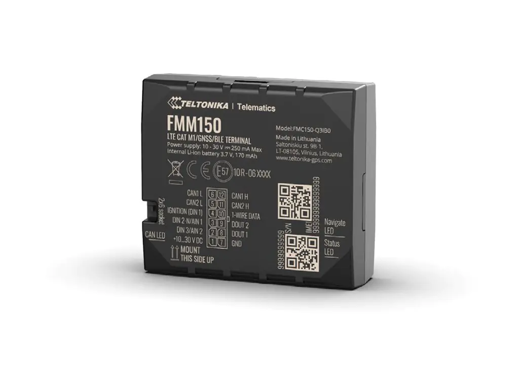 Teltonika FMM150 - GPS/GLONASS/GALILEO/BeiDou /QZSS Tracking-Gerät - 128 MB (Packung mit 10)