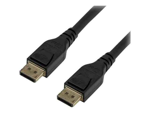 StarTech 16ft/5m VESA Certified DisplayPort 1.4 Cable, 8K 60Hz HBR3 HDR, Super UHD DisplayPort to DisplayPort Monitor Cord, Ultra HD 4K 120Hz DP 1.4 Video Cable M/M DP Connectors - DP 1.4 Latching Cable - DisplayPort-Kabel - DisplayPort (M) eingerastet zu