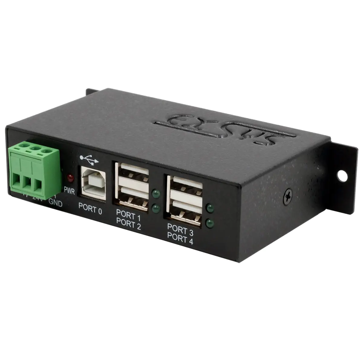 Exsys Ex-1163HMS USB 2.0 Hub Metall