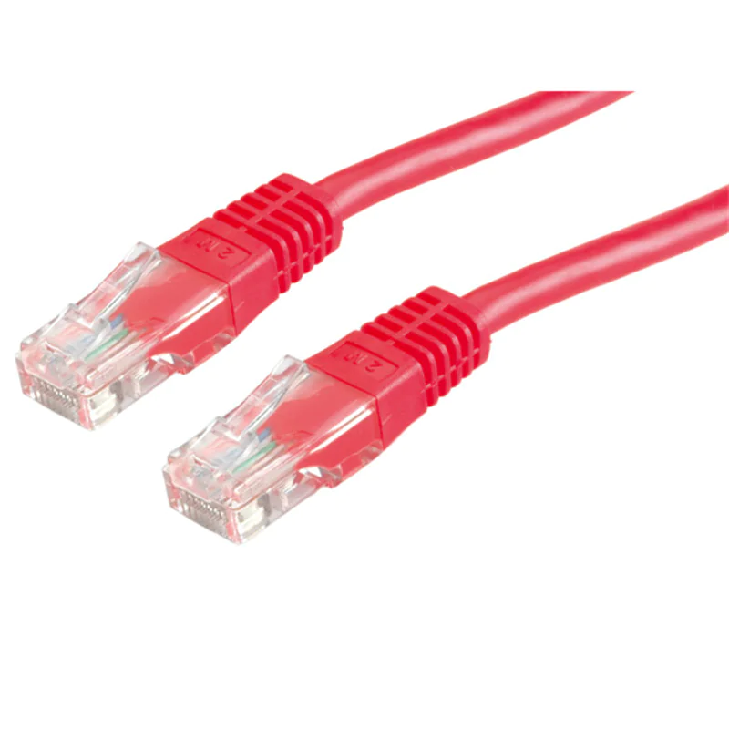 VALUE - Patch-Kabel - RJ-45 (M) zu RJ-45 (M) - 7 m - UTP - CAT 6 - Rot