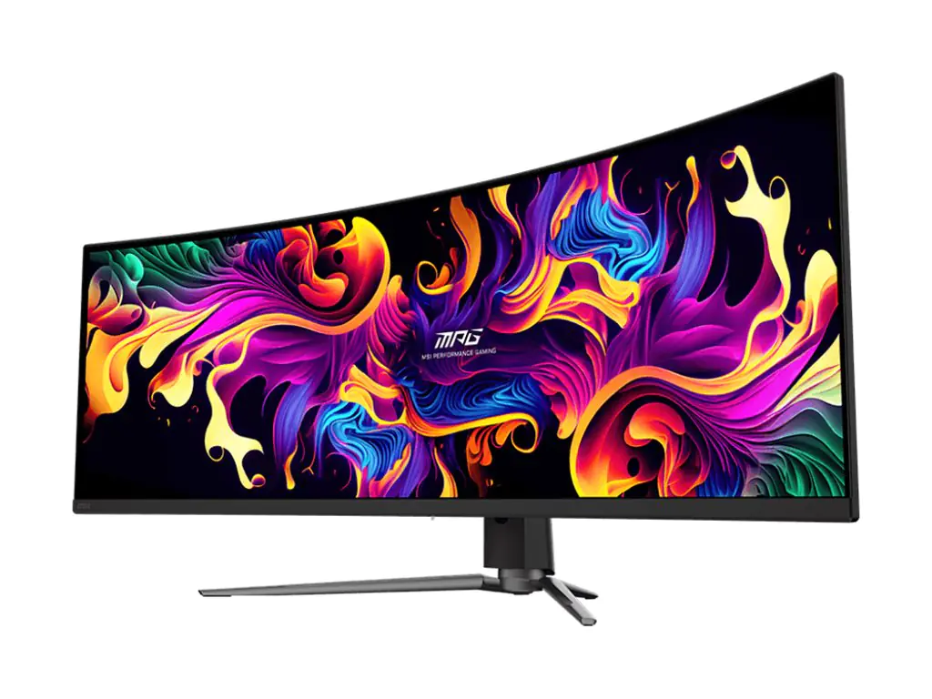 MSI MPG 491CQPXDE QD-OLED - OLED-Monitor - Gaming - gebogen - 124.5 cm (49") 9S6-3FA84T-029