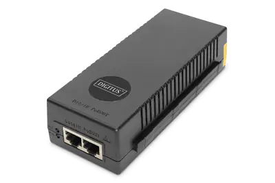 DIGITUS 10 Gigabit Ethernet PoE+ Injektor, 802.3at, 30 W DN-95108