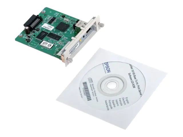 EpsonNet PS107 - Druckserver - 10/100 Ethernet - für DFX 9000; DLQ 3500; FX 890; LQ 2090, 2180, 2190, 590, 680