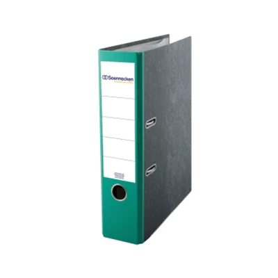 Soennecken Ordner 3324 DIN A4 80mm Pappe grün