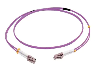 C2G 7m LC/LC OM4 LSZH Fibre Patch - Purple - Patch-Kabel - LC Multi-Mode (M) zu LC Multi-Mode (M) - 7 m - Glasfaser - Duplex - 50/125 Mikrometer - OM4 - lila