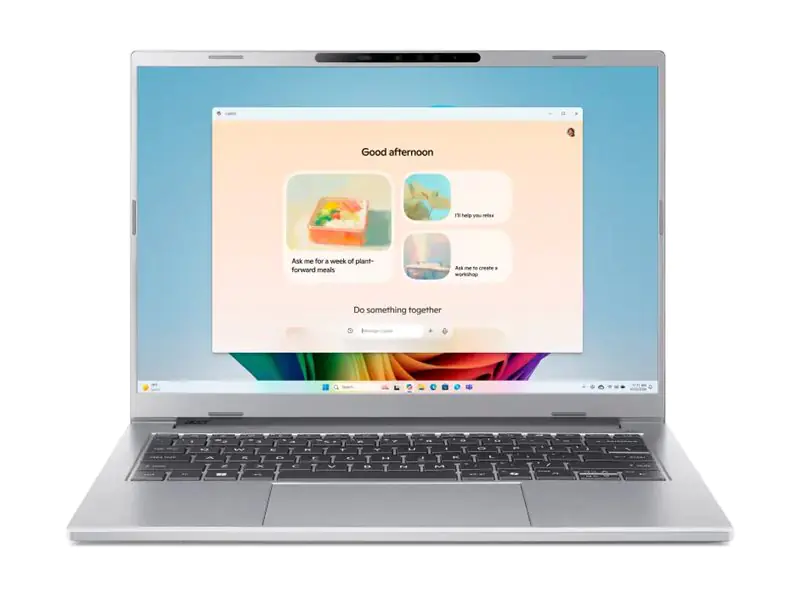 Acer Aspire 14 AI A14-61M - 180°-Scharnierdesign - AMD Ryzen AI 7 350 / 2 GHz - Win 11 Home - Radeo