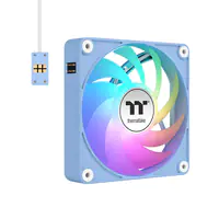 Thermaltake CT120 EX ARGB Sync Hydrangea Blue 3 Pack Gehäuseluefter - Gehäuse-Lüfter