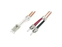 Digitus Patch-Kabel LC Multi-Mode ST multi-mode DK-2631-10 Glasfaser 10.00 m Orange