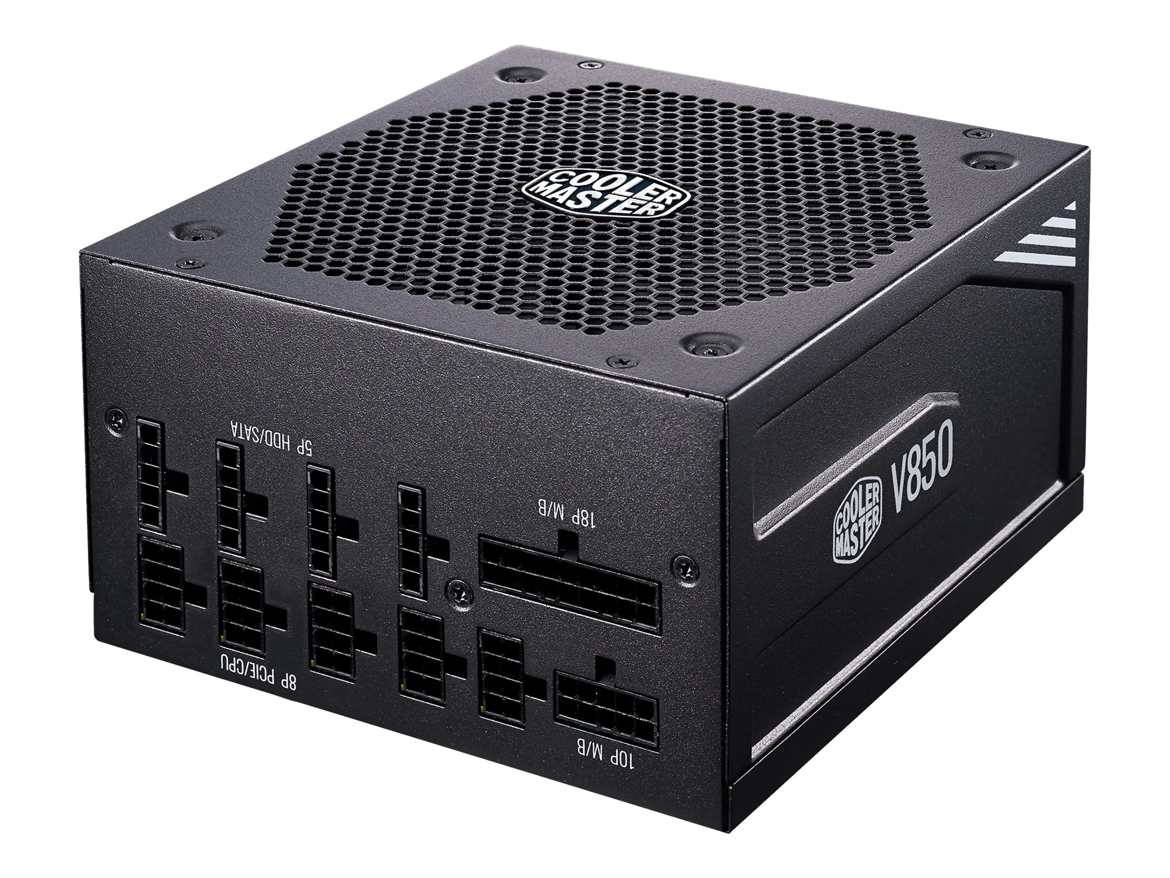 CoolerMaster V Series V850 Gold - V2 - Netzteil (intern) - ATX12V 2.52/ EPS12V - 80 PLUS Gold - Wechselstrom 100-240 V - 850 Watt - aktive PFC - Europa - Schwarz