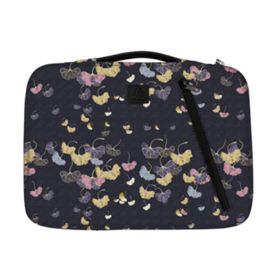 Exacompta Notebookhülle Sleeve 41 x 31 x 2,5 cm (B x H x T) Minifronttasche mit Reißverschluss Polyester, 100 % recycelt mehrfarbig