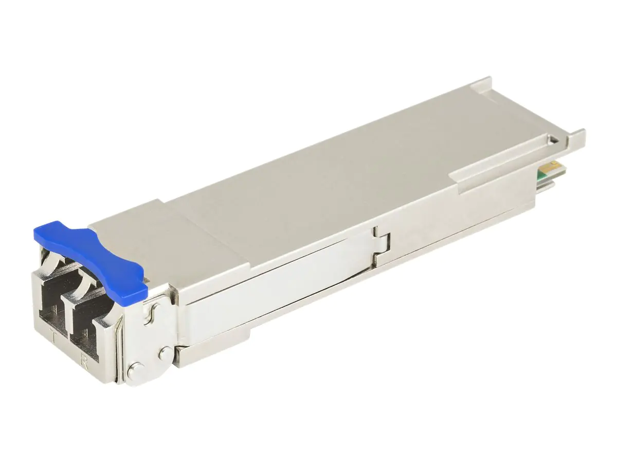 StarTech 40 Gigabit Fiber 40GBase-LR4 QSFP+ Transceiver Modul - Cisco QSFP-40G-LR4 kompatibel - SM - 10 km - 1270 zu 1330nm - QSFP+-Transceivermodul (gleichwertig mit: Cisco QSFP-40G-LR4-S) - 40 Gigabit LAN - 40GBase-LR4 - LC Single-Modus - bis zu 10 km -