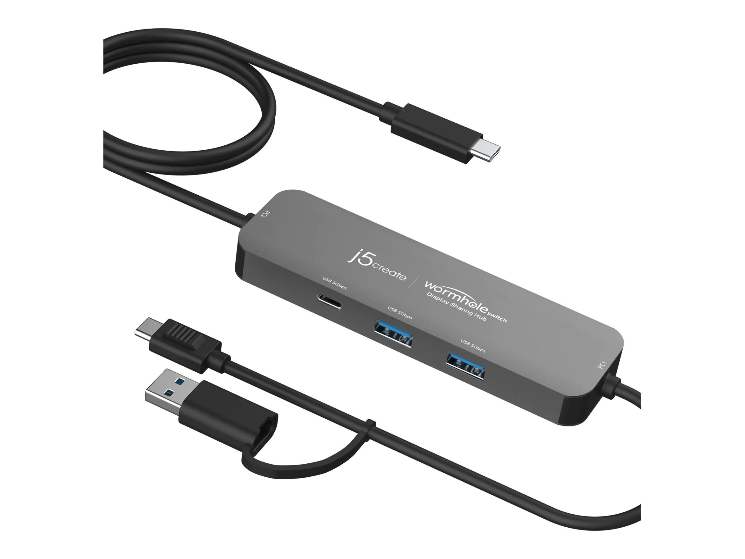 j5create Wormhole Switch JCH462 - KVM-/USB-Switch