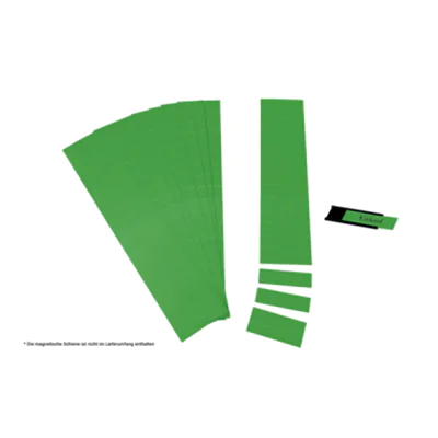 Ultradex Einsteckkarte C-Profil 7 x 1,7 cm (B x H) 190g/m² moos 170 St./Pack.