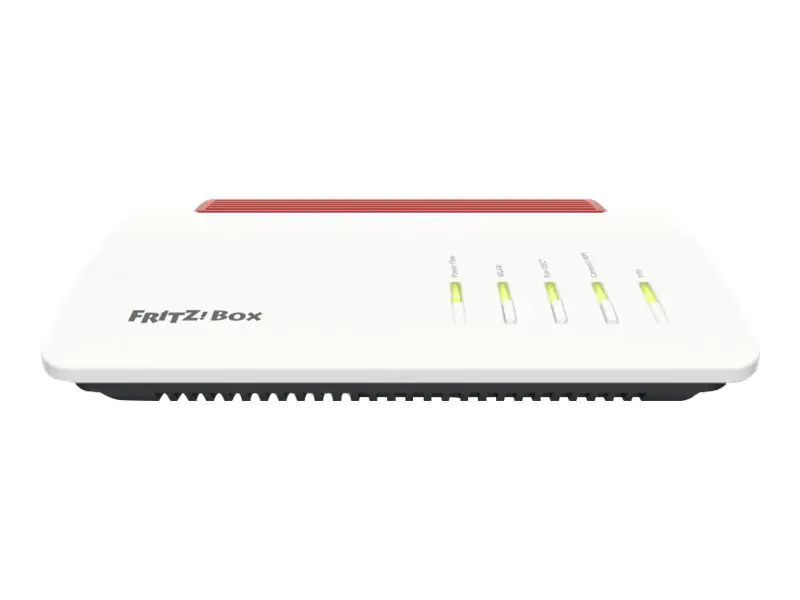 AVM FRITZ!Box 5590 Fiber - Wireless Router - Netz - GPON-Terminal / Stimmen-Karte 1GbE, 2.5GbE, GPON, AON - Wi-Fi 6 - Dual-Band - VoIP-Telefonadapter (DECT)