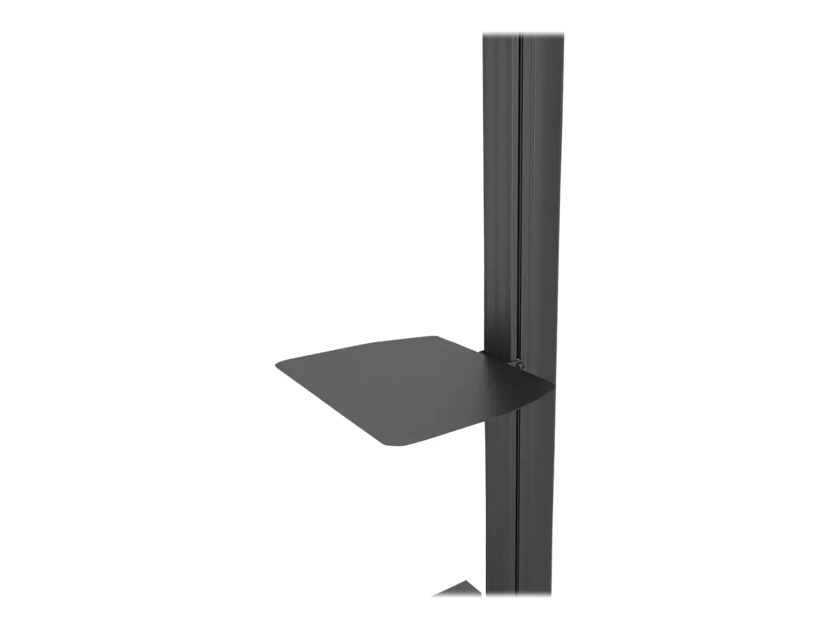 Neomounts NMPRO-AVSHELF - Montagekomponente (Regal) - für AV-System - Schwarz - Stangenbefestigung