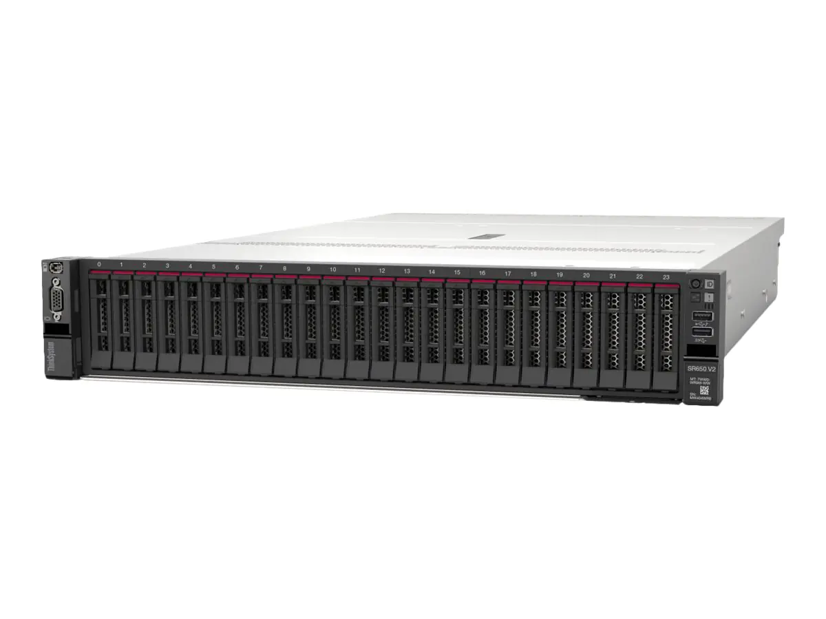 Lenovo ThinkSystem SR650 V2 7Z73 - Server - Rack -Montage - 2U - zweiweg - 1 x Xeon Silver 4314 /