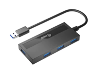equip 4-Port-USB 3.0-Hub und Adapter für USB-C - USB 3.2 Gen 1 (3.1 Gen 1) Type-A - USB 3.2 Gen 1 (3.1 Gen 1) Type-A - 5000 Mbit/s - Schwarz - China - CE - RoHS
