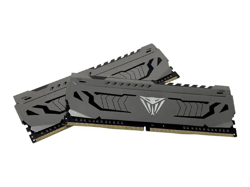 Patriot Extreme Performance Viper Steel - DDR4 - kit - 16 GB: 2 x 8 GB - DIMM 288-PIN - 3600 MHz / PC4-28800 - CL17 - 1.35 V - ungepuffert - non-ECC - gunmetal-grau