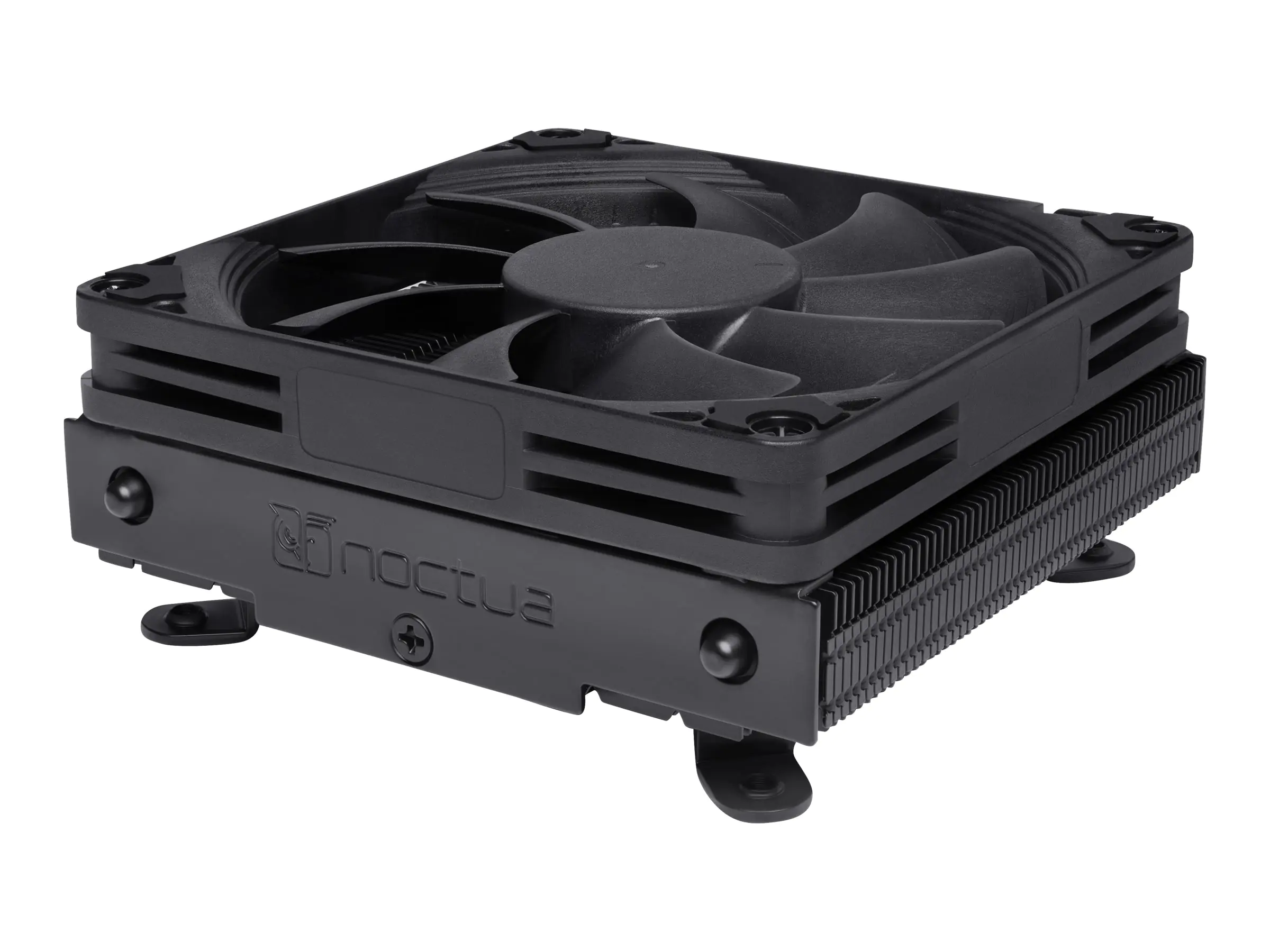 Noctua chromax NH-L9i - Prozessor-Luftkühler - (für: LGA1156, LGA1155, LGA1150, LGA1151, LGA1200) - Kupfer-Bodenplatte und vernickelte Aluminium-Finnen - 92 mm - Schwarz