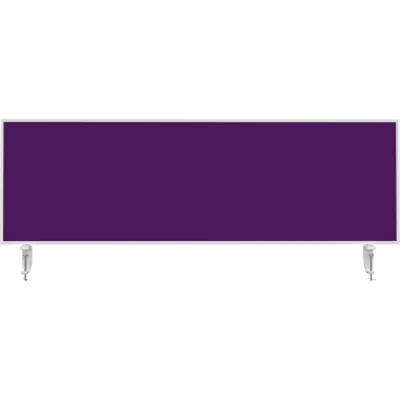 magnetoplan® Tischtrennwand VarioPin 160 x 50 cm (B x H) 2cm schwer entflammbar violett