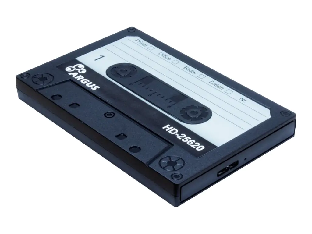 Argus HD-25620 - Speichergehäuse - 2.5" (6.4 cm) - SATA 6Gb/s - USB 3.0