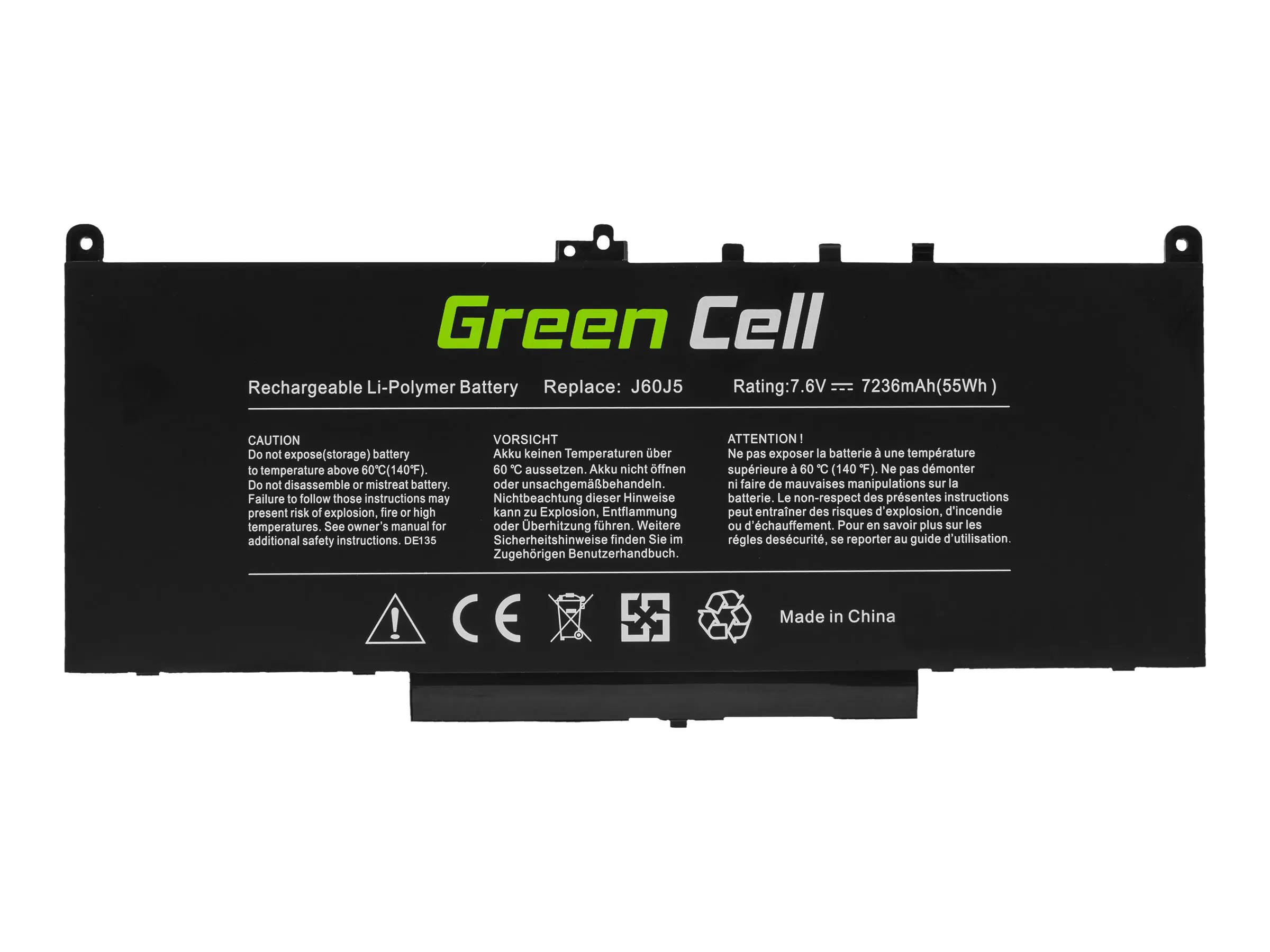 Green Cell Laptop-Batterie (gleichwertig mit: