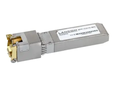 Lancom SFP-CO10-MG (Bulk 10), Kupfer, 10000 Mbit/s, SFP, 30 m, 2.5 Gigabit Ethernet, 5 Gigabit Ethernet, Gigabit Ethernet, 10 Gigabit Ethernet, Voll 60189