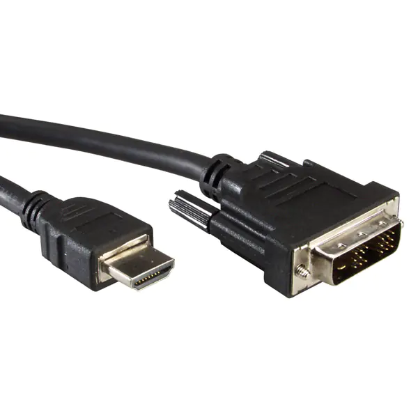 Secomp VALUE - Adapterkabel - HDMI männlich zu DVI-D männlich - 1 m - Schwarz