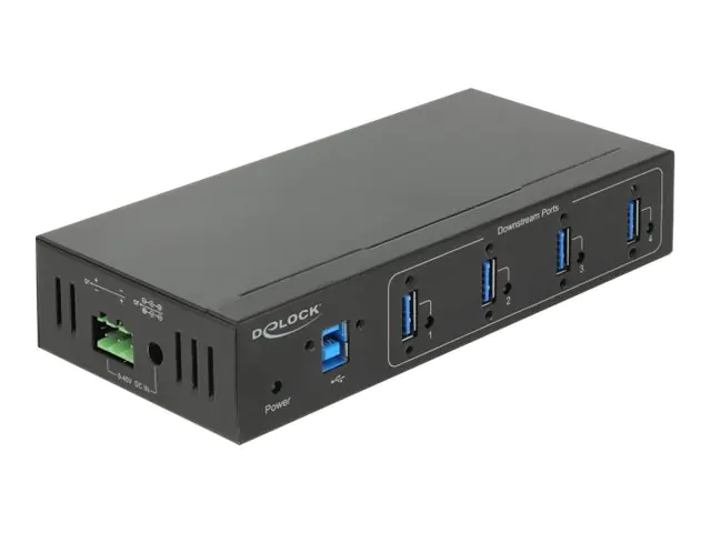 Delock External Industry Hub 4 x USB 3.0 Type-A
